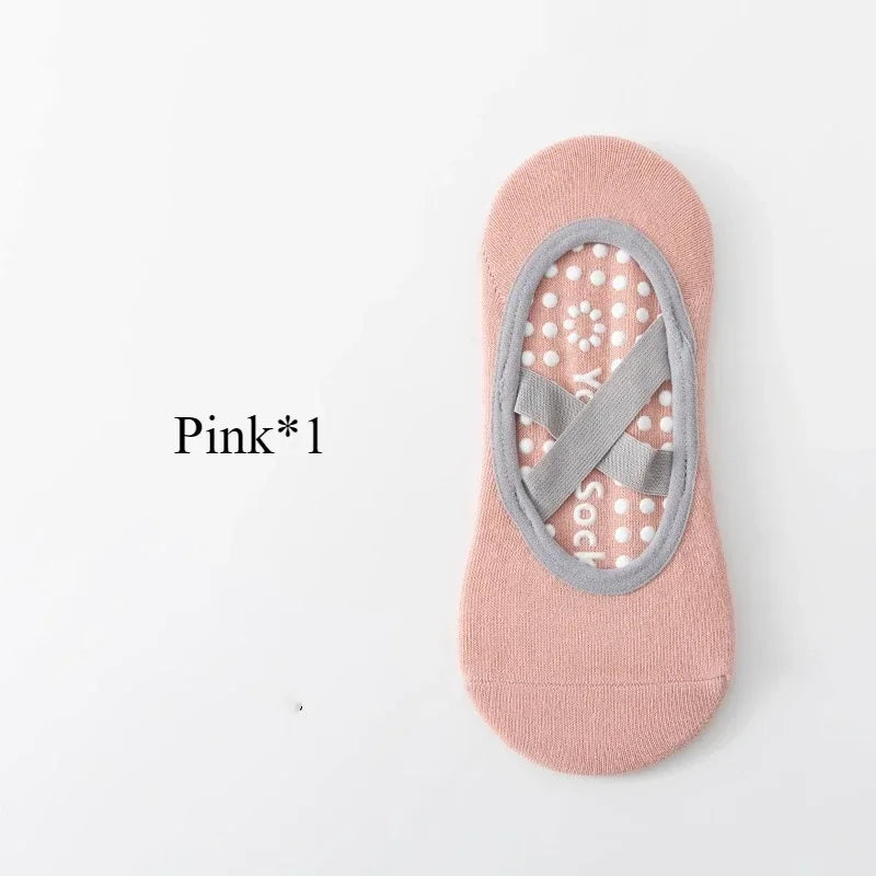 Women’s Yoga Grip Socks Silicone Anti-Slip