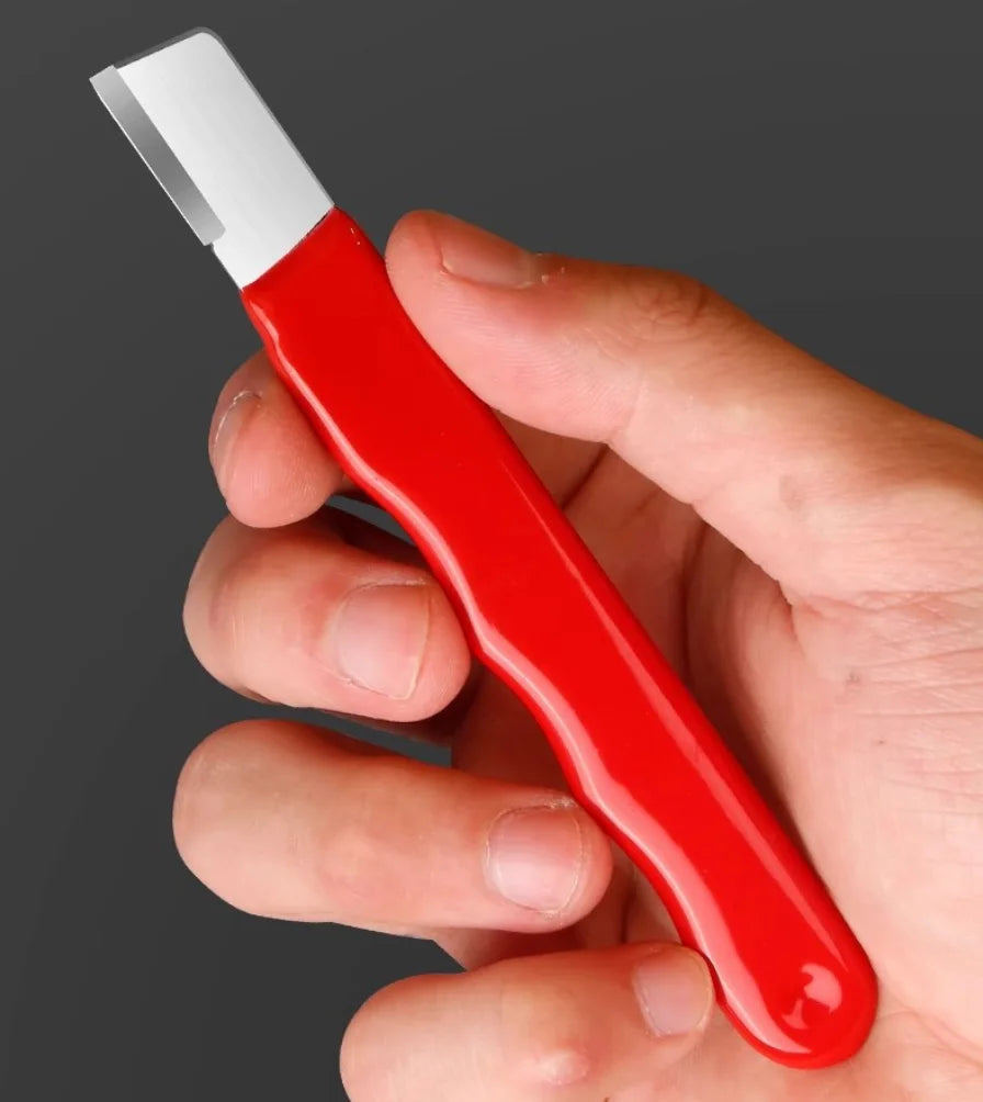 Knife and Scissors Sharpener – Portable Manual Blade Sharpening Tool