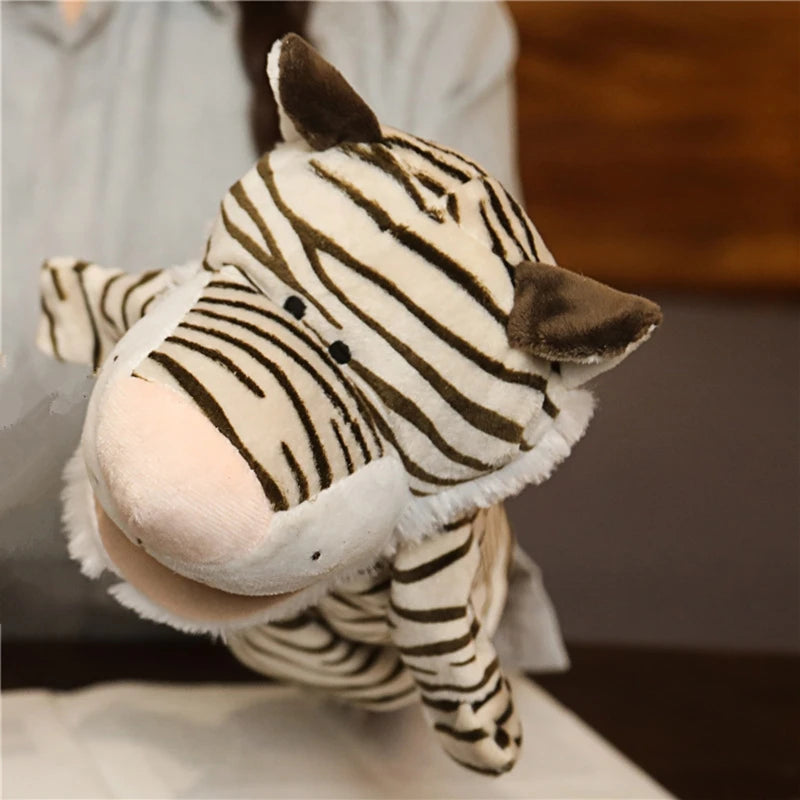 Hand Finger Puppets Plush Cartoon Toys for Kids and Family Play