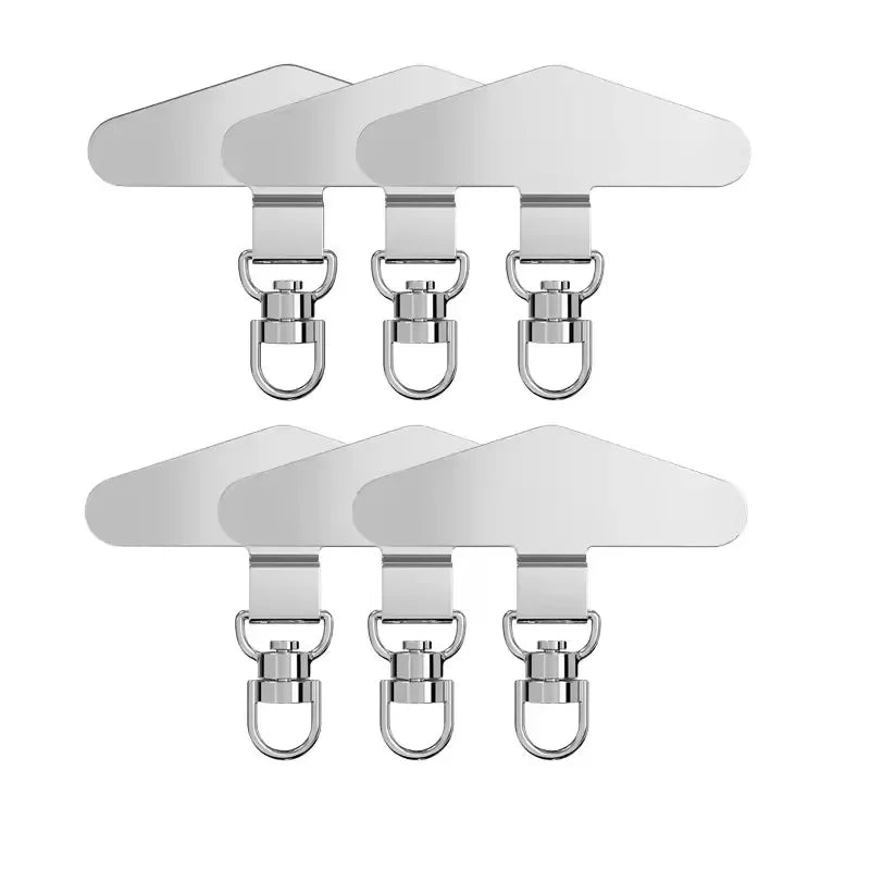 Phone Lanyard Patch – 360° Rotation Metal Tether Tab for Cell Phones