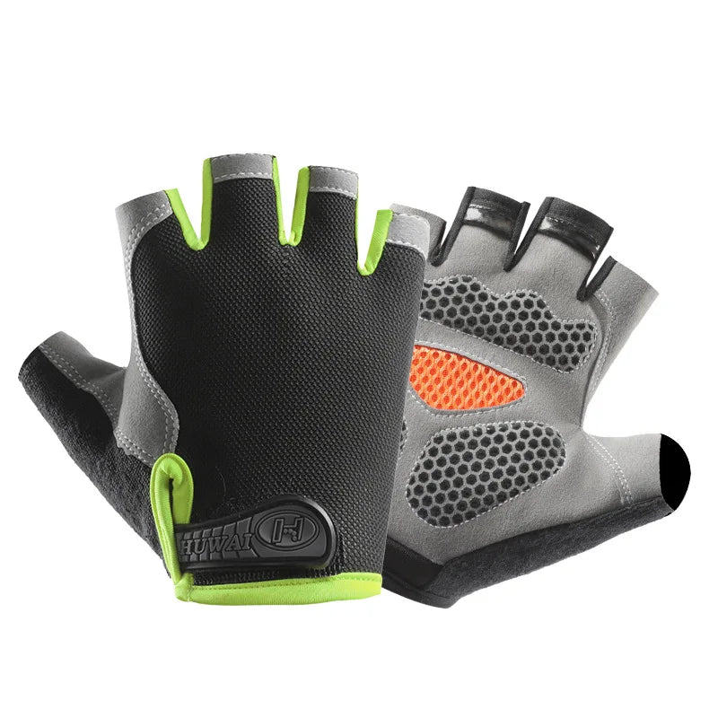 Fingerless Cycling Gloves for Gym, Bike and Outdoor Sports