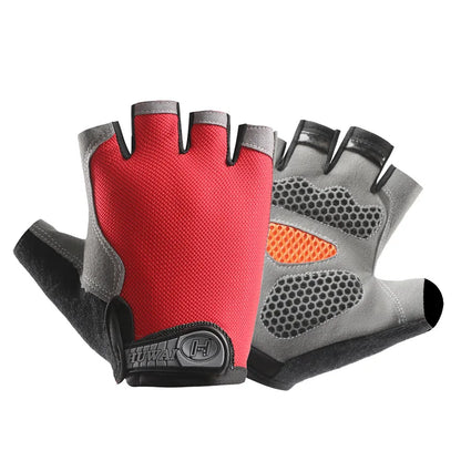 Fingerless Cycling Gloves for Gym, Bike and Outdoor Sports
