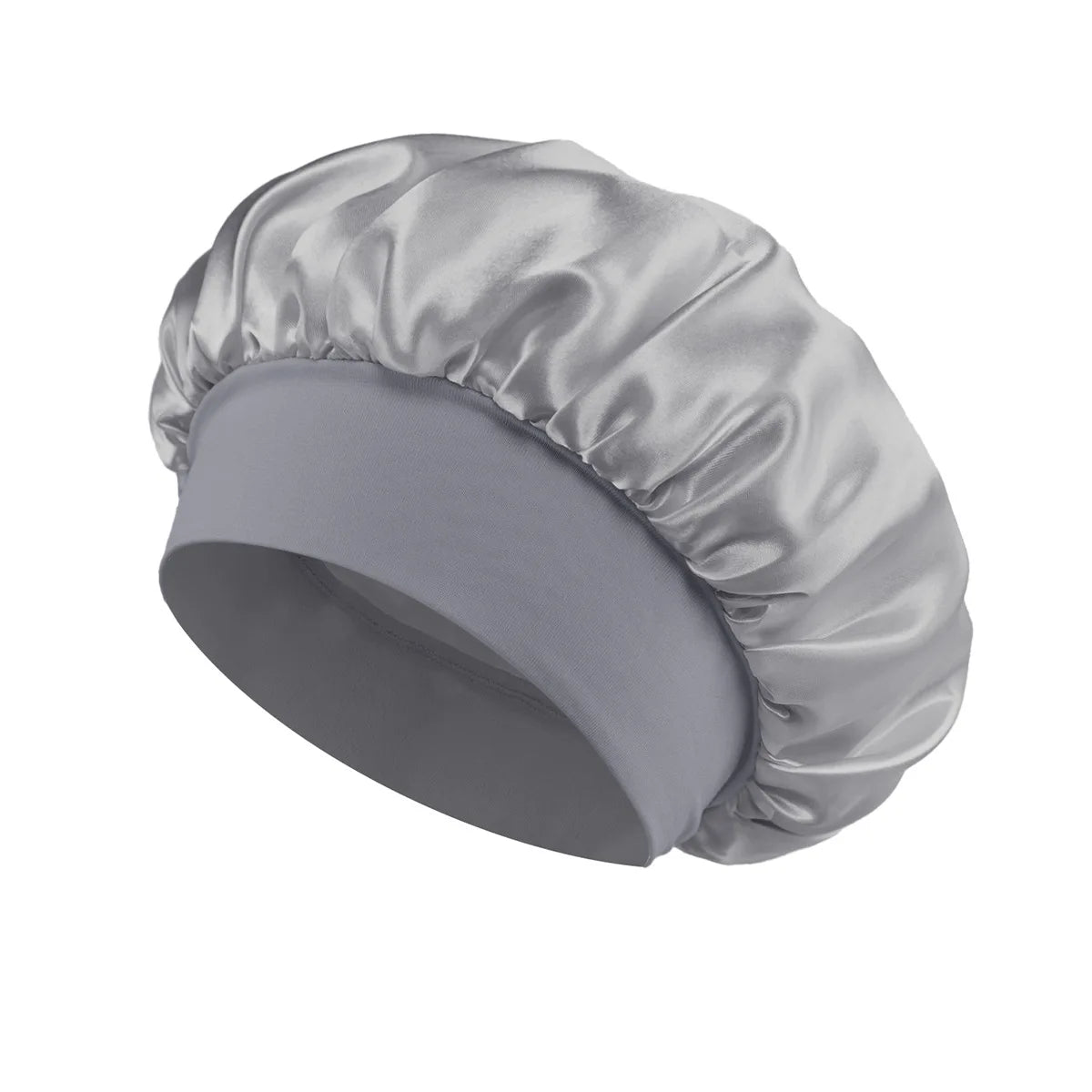 Satin Hair Bonnet for Sleeping – Large Silk Lined Hair Wrap Cap