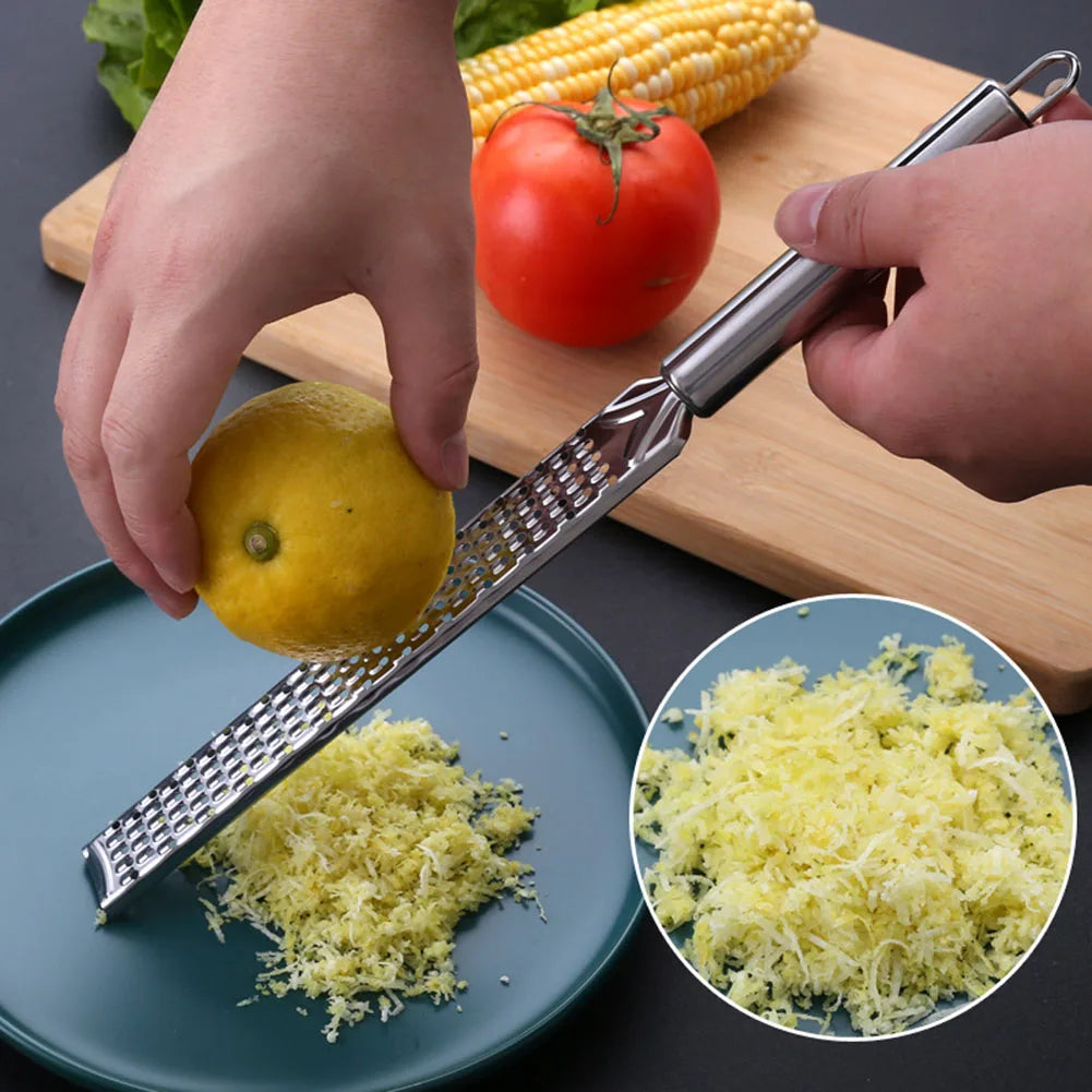Stainless Steel Grater for Cheese, Citrus, Ginger and Garlic