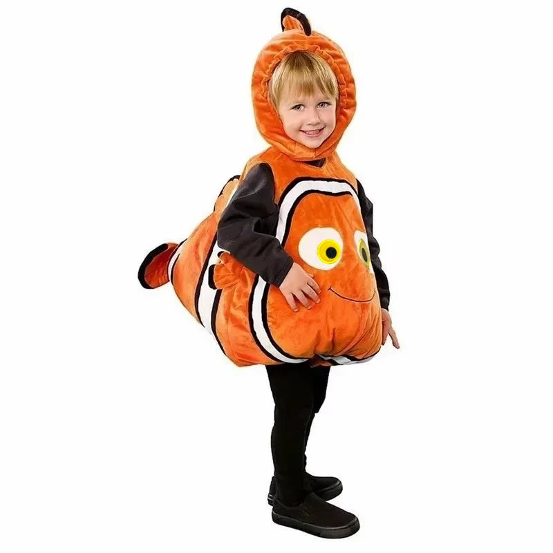 Toddler Clown Fish Costume with Hat