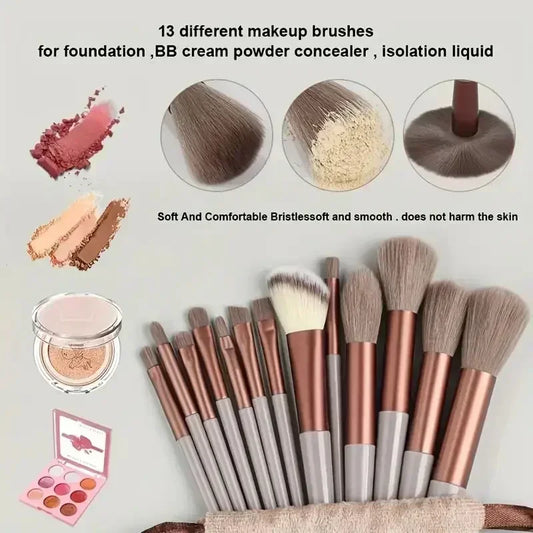 Makeup Brush Set, Soft Foundation, Eyeshadow & Blending Brushes