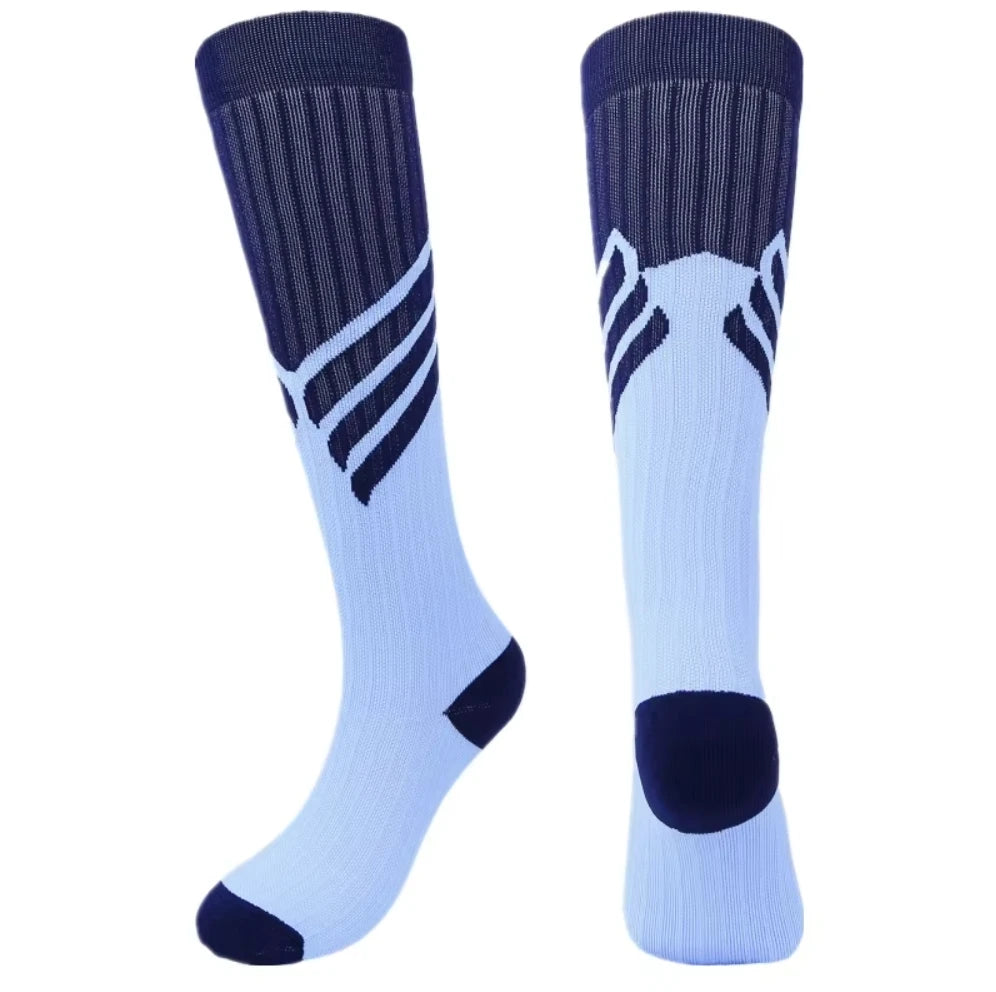 Men's Crew Socks – Breathable Cotton Blend Sports Socks, 5/10 Pairs