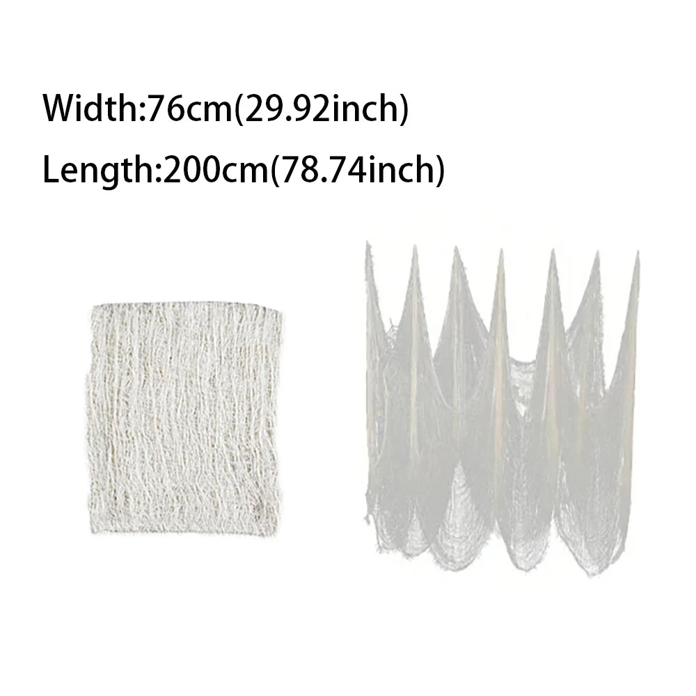 Halloween Gauze Decorations – Bloody Cloth for Haunted House