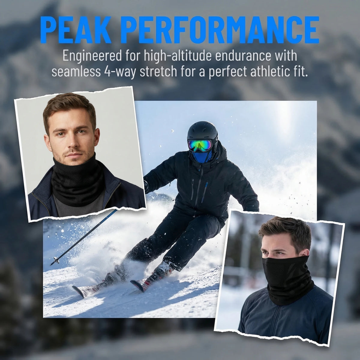 Ski Mask – Breathable Winter Face Cover for Cycling & Hiking