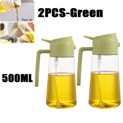 Oil Spray Bottle for Cooking, BBQ, Baking and Roasting