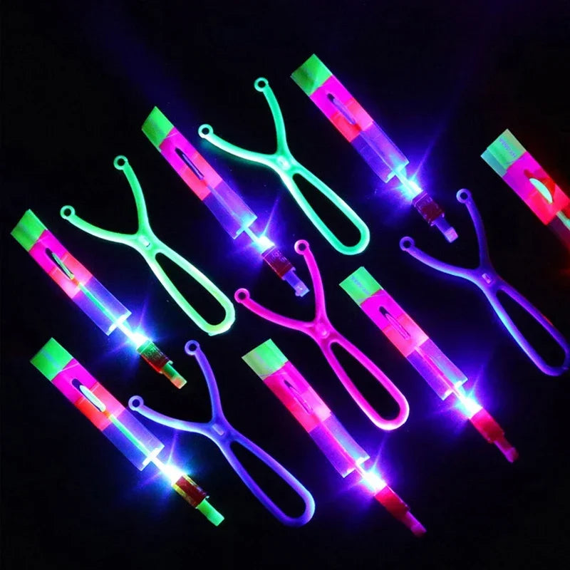 LED Flying Toy – Flashing Light-Up Party Toy