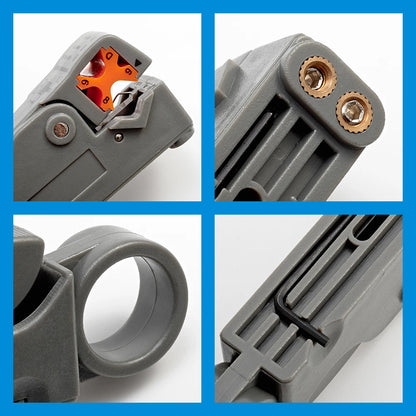 Coaxial Cable Stripper – Adjustable Wire Stripping Tool