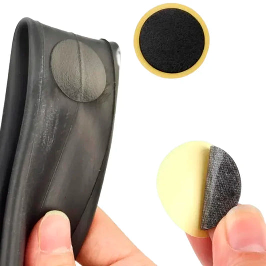 Bike Tire Repair Patches Glue-Free Quick Fix Puncture Patch Set