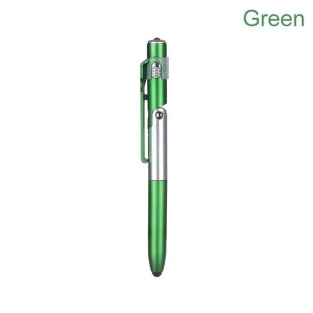 Multifunction Ballpoint Pen with LED Light and Phone Holder