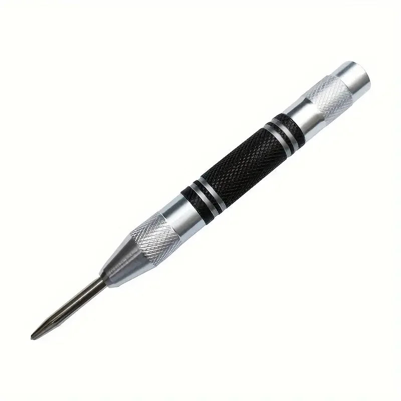Automatic Center Punch – Spring Loaded Hole Marker for Wood & Metal