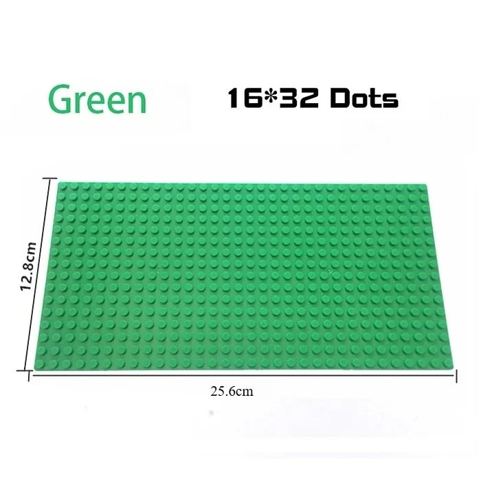 32x32x16x16 Dots Children DIY City Construction Base Plates  Plastic Splice Assembly Building Block Baseplate Entertainment Toys