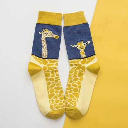 Cute Women's Cartoon Socks – Funny Goose Casual Socks