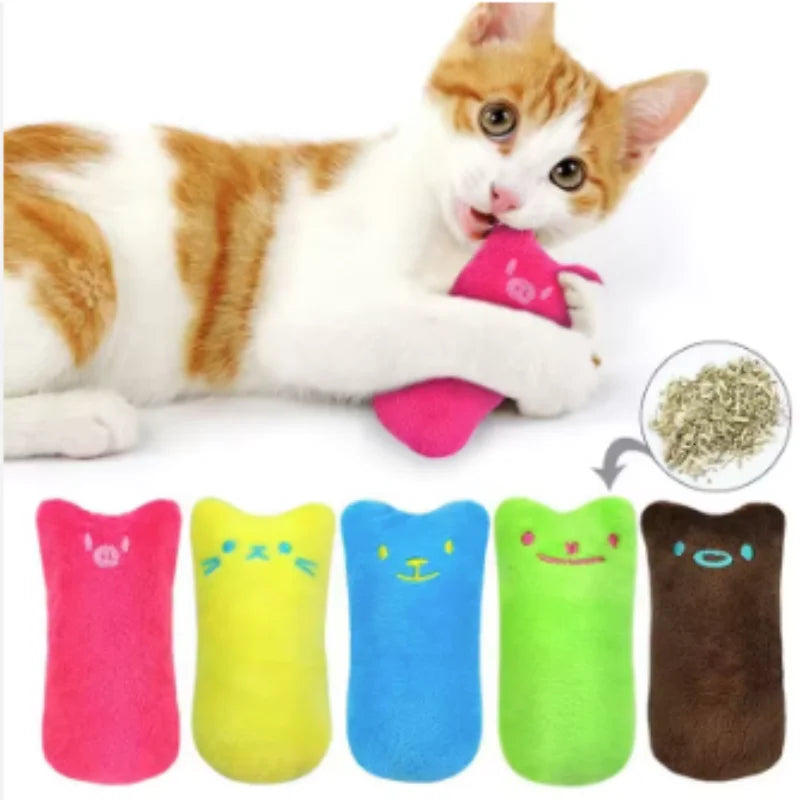 Catnip Cat Toy – Interactive Plush Chew Toy for Cats and Kittens