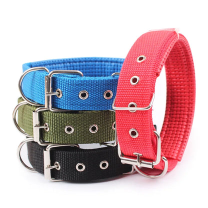 Nylon Dog Collar – Solid Breakaway Collar for Dogs