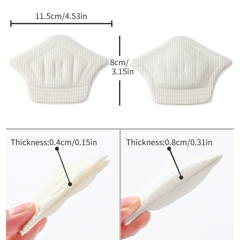 Heel Pads for Shoes – Adjustable Memory Foam Cushion Inserts