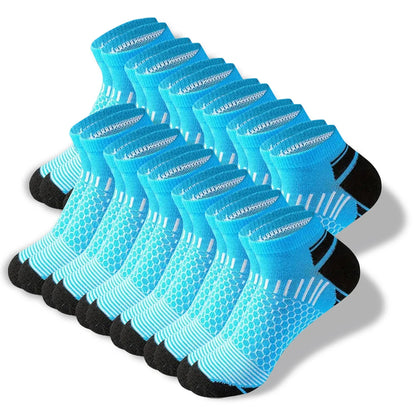 Men's Low Cut Socks – Comfortable Casual Socks, 6 or 12 Pairs