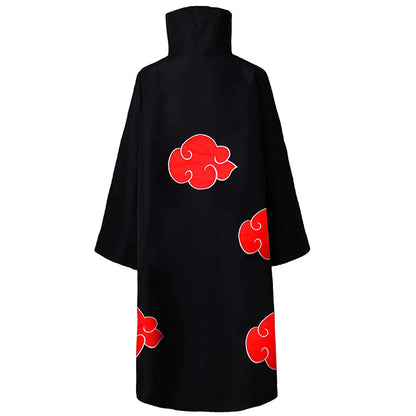 Popular game Ninja Hokage cosplay costume in black and white, with Itachi Akira organizing the fourth generation cape new