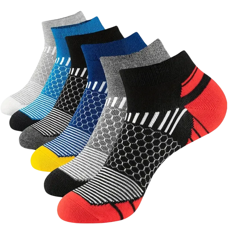 Men's Low Cut Socks – Comfortable Casual Socks, 6 or 12 Pairs