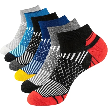 Men's Low Cut Socks – Comfortable Casual Socks, 6 or 12 Pairs