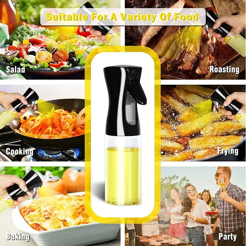 Oil Spray Bottle for Cooking, BBQ, Baking and Roasting