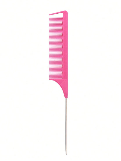 Stainless Steel Rat Tail Comb for Hair Styling and Wigs