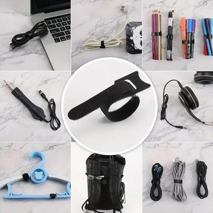 Reusable Cable Ties for Cord and Wire Management 50PCS