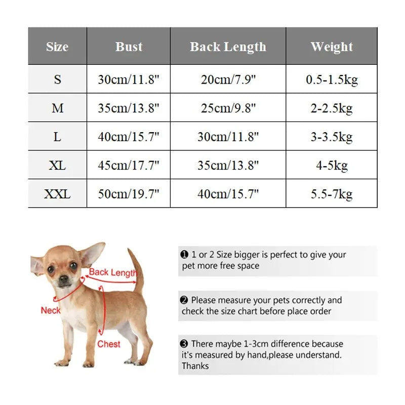 Fleece Dog Jacket – Warm Drawstring Coat for Small and Medium Dogs