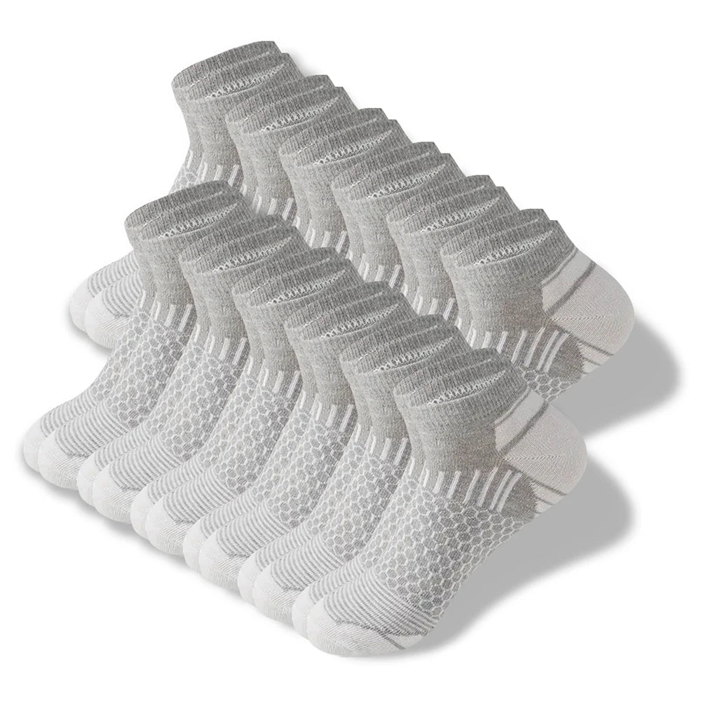 Men's Low Cut Socks – Comfortable Casual Socks, 6 or 12 Pairs