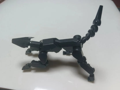 Movable Robot Action Figure, 13-Joint Poseable Model Toy – 14CM