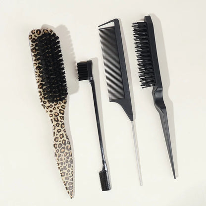 Slick Back Hair Brush – Smoothing Edge Control Brush