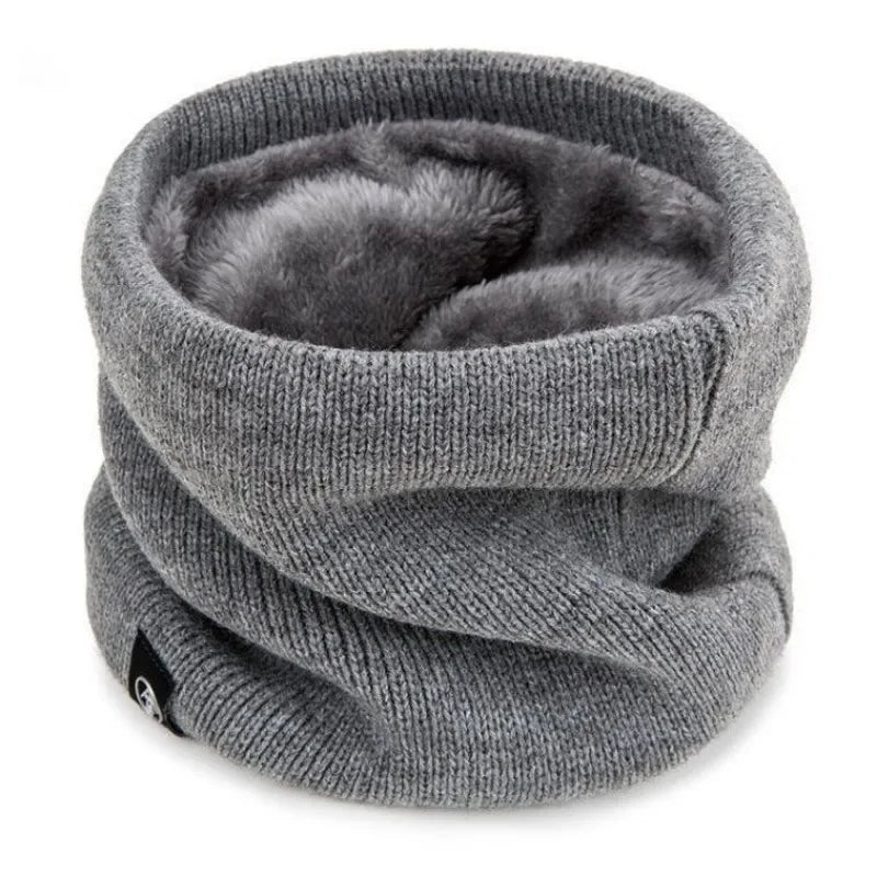 Knitted Neck Warmer for Winter Running Hiking and Outdoor Sports