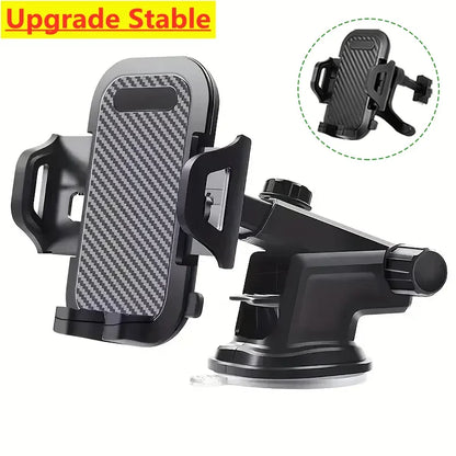 Car Phone Holder with 360° Windshield Mount for Smartphones
