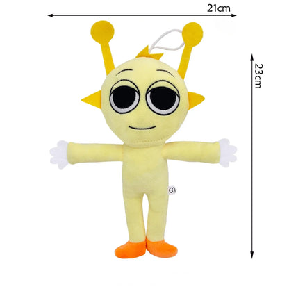 Character Plush Toy – Soft Stuffed Doll and Decorative Pillow