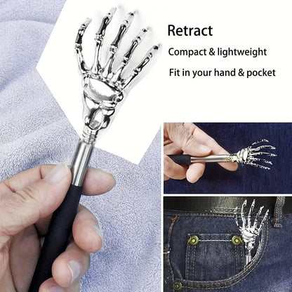 Extendable Back Scratcher – Telescopic Stainless Steel Massager