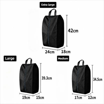 Travel Shoe Storage Bag – Waterproof Zipper Shoe Organizer Pouch