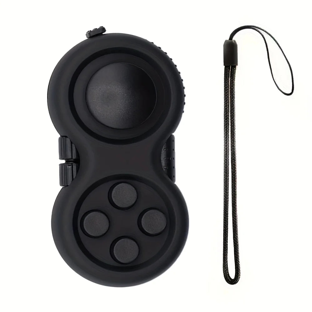 Fidget Pad – 8-in-1 Handheld Sensory Fidget Toy