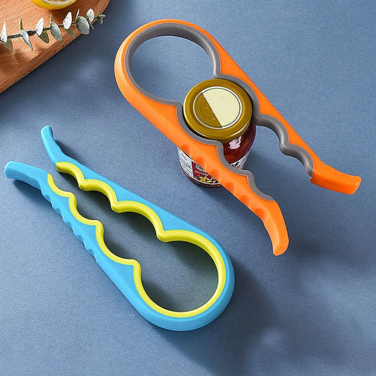4-in-1 Jar Opener for Lids, Cans and Bottles