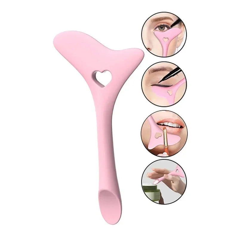 Eyeliner Stencil – Reusable Silicone Winged Eyeliner Makeup Tool