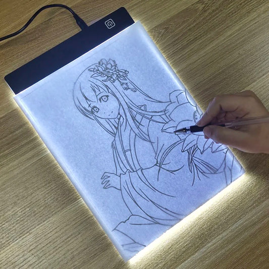 LED Drawing Board – 3 Level Dimmable Tracing Light Pad for Kids