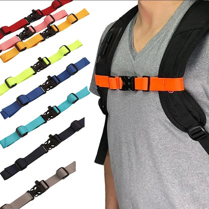 Backpack Chest Strap – Adjustable Shoulder Harness for Outdoor Bags