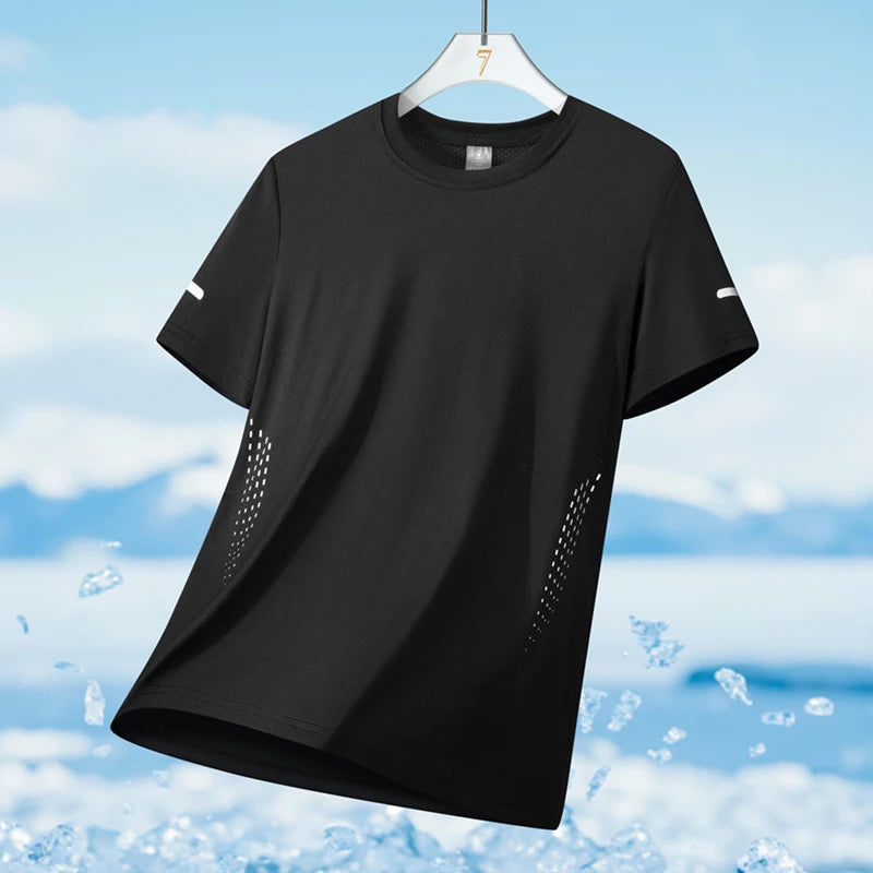 Men's Running Shirt – Quick Dry Breathable Sports T-Shirt