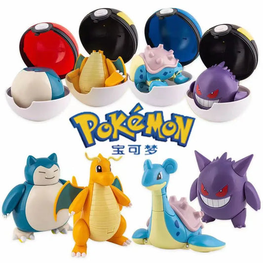 Anime Action Figure, 8cm PVC Poseable Collectible Model Toy