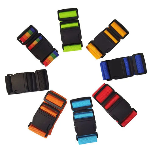 Luggage Cross Strap, Adjustable Suitcase Travel Packing Belt