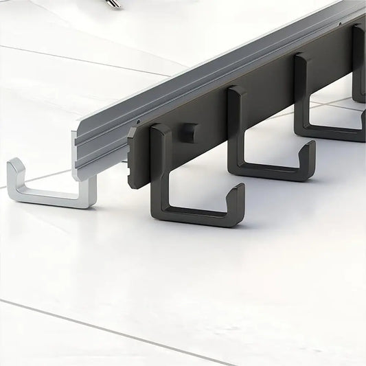 Adhesive Wall Hooks – No Drill Stainless Steel Towel & Robe Hanger