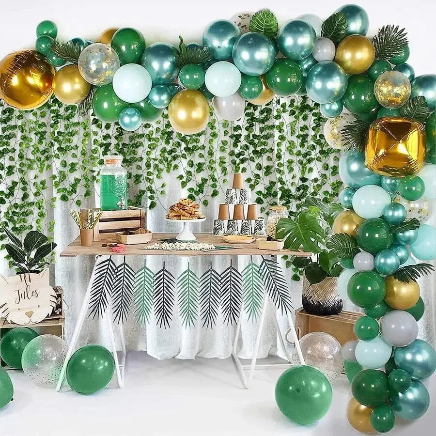 Artificial Ivy Garland – Green Hanging Vine for Home & Party Decor